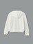 Kapüşonlu Fiyonk Baskılı Kız Çocuk Fermuarlı Sweatshirt 2