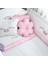 Park Yatak Bebek Uyku Seti Nevresim Takımı 70x110 Flower Pembe 1