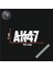 Mti Creative AK47 Sticker Yazı Jdm Araba-Motosiklet Cam Etiket Sticker-Hologram Sticker 2