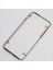 Apple iPhone 6 Kılıf Kenarları Renkli Şeffaf Sert 4 Noktalı Kapak 1