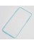Apple iPhone 6 Plus Kılıf Kenarları Renkli Şeffaf Sert 4 Noktalı Kapak 1