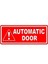 Automatıc Door Sticker - Otomatik Kapı Ingilizce Sticker 1