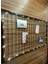 Fotoğraf Askısı Tel Duvar Panosu ( - Çerçeveli + LED 'li -) 50 x 90 cm ( - 2 Adet Pano -) 5