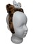 Kız Çocuk Beyaz Renk Leopar Desen Hello Kitty Figürlü ve Çiçekli Saç Toka 3