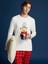 Lc Waıkıkı Ekru Standart Kalıp Ayı Teddy Baskılı Erkek Pijama Takımı 3