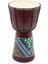 Batikli Ahşap Darbuka 25 cm 1