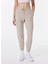 Core Chuck Patch Pant Ft Papyrus Bej Kadın Lastikli Paça Lastikli Bel Regular Fit Eşofman Altı 3
