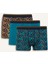Regular Fit Baskılı 3'lü Boxer B0495AX25SP 1