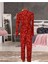 Sude Heart Planet Süet Gawzera Pijama Takımı 3