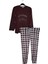 Sude Ekose Desen Likralı Gawzera Pijama Takımı 4