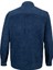 Lacivert Regular Fit Shacket Uzun Kol Fitilli Kadife Gömlek 2