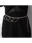 Lookloland Retro Hollow Out Oyma Kadın Zincir Kemer Yuvarlak Metal Ayarlanabilir Ince Bel Zincir Kemerler Takım Elbise Pantalonları Dekoratif Kemerler Sapanlar (Yurt Dışından) 1