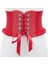 Kadınlar Geniş Korse Kemer Kemer Kadın Elastik Yüksek Bel Bandajlar Kuşak Kemerler Ceket Elbise Feminin Ceinture Kırmızı Korse Kemer (Yurt Dışından) 3