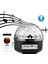 Bluetooth Sd Aux USB LED Disko Lamba Topu Speaker (4172) 2