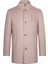 Vizon Slim Fit Hakim Yaka Yünlü Palto 1