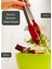 Sunum Maşası Barbekü Maşası Mangal Maşa Silikon Salata Maşası Kırmızı 25 cm 2