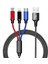 3 In 1 Çoklu 2AMPER Type-C Micro Lightning 120 cm Hızlı Şarj ve Data Kablosu 2
