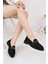 Sakura Metal Tokalı Triko Kadın Loafer Günlük Makosen Ayakkabı 3