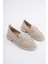 Sakura Metal Tokalı Triko Kadın Loafer Günlük Makosen Ayakkabı 1