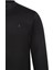Siyah Regular Fit Bisiklet Yaka Sweatshirt 3