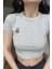 Gri Ayıcık Nakışlı Crop 2