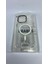 Apple iPhone 15 Pro Max Uyumlu Hoparlör Korumalı Magsafe Transparan Rex Cover Silikon Kılıf 4