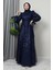 Betül Tesettür Abiye Lacivert 2