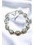 Metalize Inci Baklava Choker Tasma Kolye 1