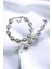 Metalize Inci Baklava Choker Tasma Kolye Bileklik Set 2