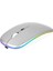 Wireless Mouse Ultra-Thin Business Mouse Bluetooth Dual-Mode Illuminated Wireless Mouse - Laptop Tecrübesini Daha Iyi Yap (Yurt Dışından) 1