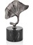 Evza Mermer Kaideli Dekoratif Gingko Antrasit 9*15*21 cm 1