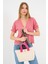 Color Ful Mini Cotton Canvas Tote / Renkli Mini Pamuk Kanvas Tote (21*24) 4