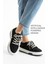 Kadın Siyah Spor Ayakkabı Günlük Rahat Air Taban Sneaker N150 5