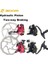 1 Çift Adaptör Stili Xteck HB100 Bisiklet Fren Kaliperi Hidrolik Disk Fren Kaliperi Elektrikli Scooter Freni Dağ Bisikleti Grave Cx Fren Kaliperi (Yurt Dışından) 3