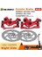 160 mm Arka Rotor Stili Blooke Scooter Disc Fren Kugoo G2 Pro Janobike T Elektrikli E-Scooter Mekanik Sağ Yan Kaliper Nutt Için (Yurt Dışından) 2