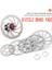 160MM-LR-R6 Tarzı Mtb Dağ Yol Bisikleti Için Bisiklet Parçaları Disk Fren 160 mm Paslanmaz Çelik Rotor Disk (Yurt Dışından) 2