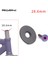 28.6mm-1pc Tarzı Dağ Bisikleti ve Bmx Bisikleti Için 2 Çift Rısk Titanyum M6 Konkav ve Konveks Yıkayıcı Spacer Disk Fren Kaliper Grup Montaj Civataları Için Amac (Yurt Dışından) 1