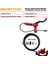 Kırmızı A7 Stili Akantor AK-950E Elektrikli Scooter Hidrolik Disk Fren Güç Kesme Kablosu Hattı Zero 10X 11X Kugoo G1 E-Scooter Için (Yurt Dışından) 1