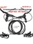 160 Rotor Tek Stil Nutt Elektrikli Scooter Hidrolik Disk Fren B C Güç Kesme Kablosu ile Hs1 Rotor Zero 10X 11X Kugoo G1 E-Scooter Için (Yurt Dışından) 2