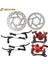 Disk Pedleri 120MM Tarzı Zoom Elektrikli Scooter Freni Alüminyum Alaşımlı Sağ Scooter Disk Fren Kolu Fren Hattı Tüpü Güç Kapama Fren Kolu Mtb Yol Bisikleti (Yurt Dışından) 2