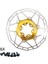 160 Altın Tarzı Iııpro Bisiklet Fren Diski Mtb Yüzen Disk Hafif Ultralight 6 Cıvata Altın Mavi 80G Sadece Iıpro Ipro (Yurt Dışından) 1