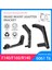 No.2 Tarzı Bisiklet Disk Fren Kaliper Adaptörü Flat Mount'tan Post Mount'a Dönüştürücü Rotora Yol Disk Frenleri Aksesuarları Için (Yurt Dışından) 2