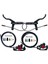 HS1-160MM Tarzı Akantor AK-950E Elektrikli Scooter Hidrolik Disk Fren Güç Kesme Kablosu Hattı Zero 10X 11X Kugoo G1 E-Scooter Için (Yurt Dışından) 3