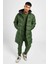 Storm Fit Primaloft Filled Full Zip Khaki Parka Erkek Uzun Mont Parka Haki Yeşil 3