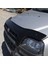 Fiat Doblo 2000-2005 Arası Kaput Rüzgarlığı Maskesi Kalın Parlak Siyah 4