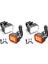2x Bisiklet Işık Seti Süper Parlak, Bisiklet USB Şarj Edilebilir LED Işık, Gece Sürüşü Için Bisiklet Işık, Bisiklet Ön ve Arka Işık (Yurt Dışından) 1
