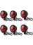 6x Motosiklet LED Arka Kuyruk Işık Fren Stop Lambası Bobber Chopper Cafe Siyah Için LED Arka Işık (Yurt Dışından) 1