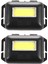 2x Cob LED Mini Kafa Işık Lambası Far 3 Modu Açık Kamp Balıkçılık Için Yağmur Geçirmez El Feneri Kafası Siyah (Yurt Dışından) 1