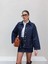 Darkblue Denim Ceket 2