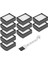 Süpürge Aksesuarları, I&e Serisi E5 E6 E7 I3 I3+ I4 I6 I6+ I7 I7+ I8 I8+/plus Robot Süpürgeler Için 10 Paket Hepa Filtre Yedeği, Siyah ve Beyaz (Yurt Dışından) 2